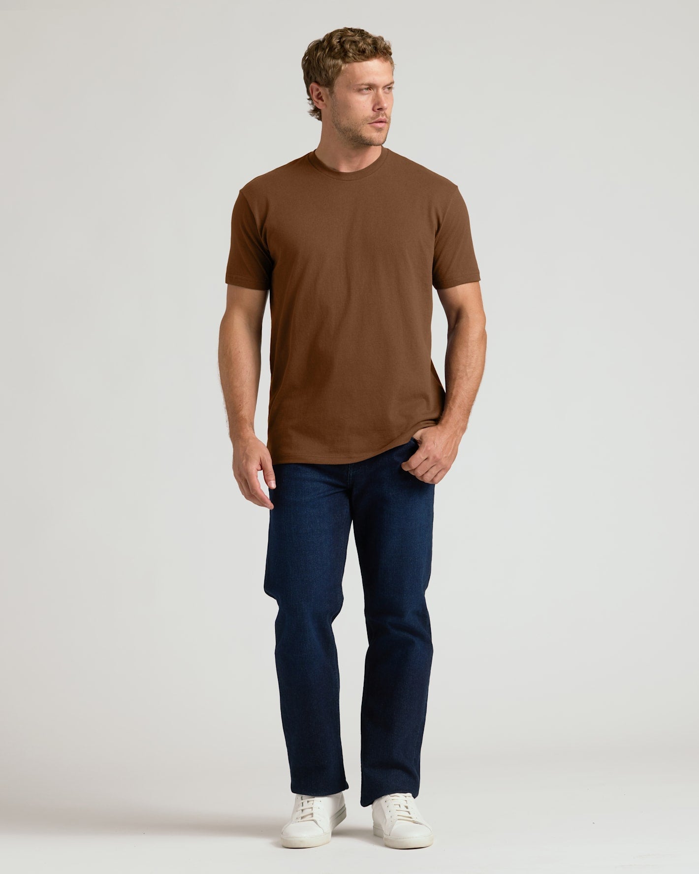 Sepiawood Classic Crew Neck