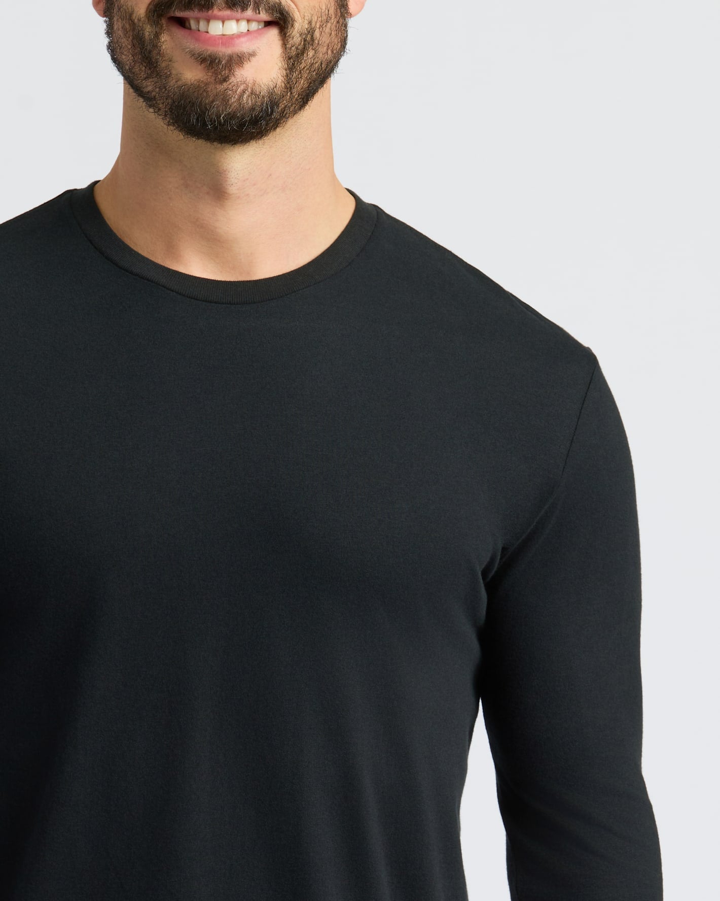 All Black Classic Long Sleeve Crew 2-Pack
