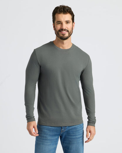 Classic Long Sleeve Crew Neck 3-Pack