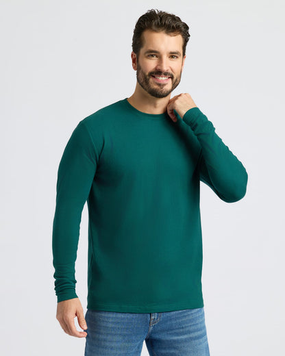 Classic Long Sleeve Crew Neck 6-Pack