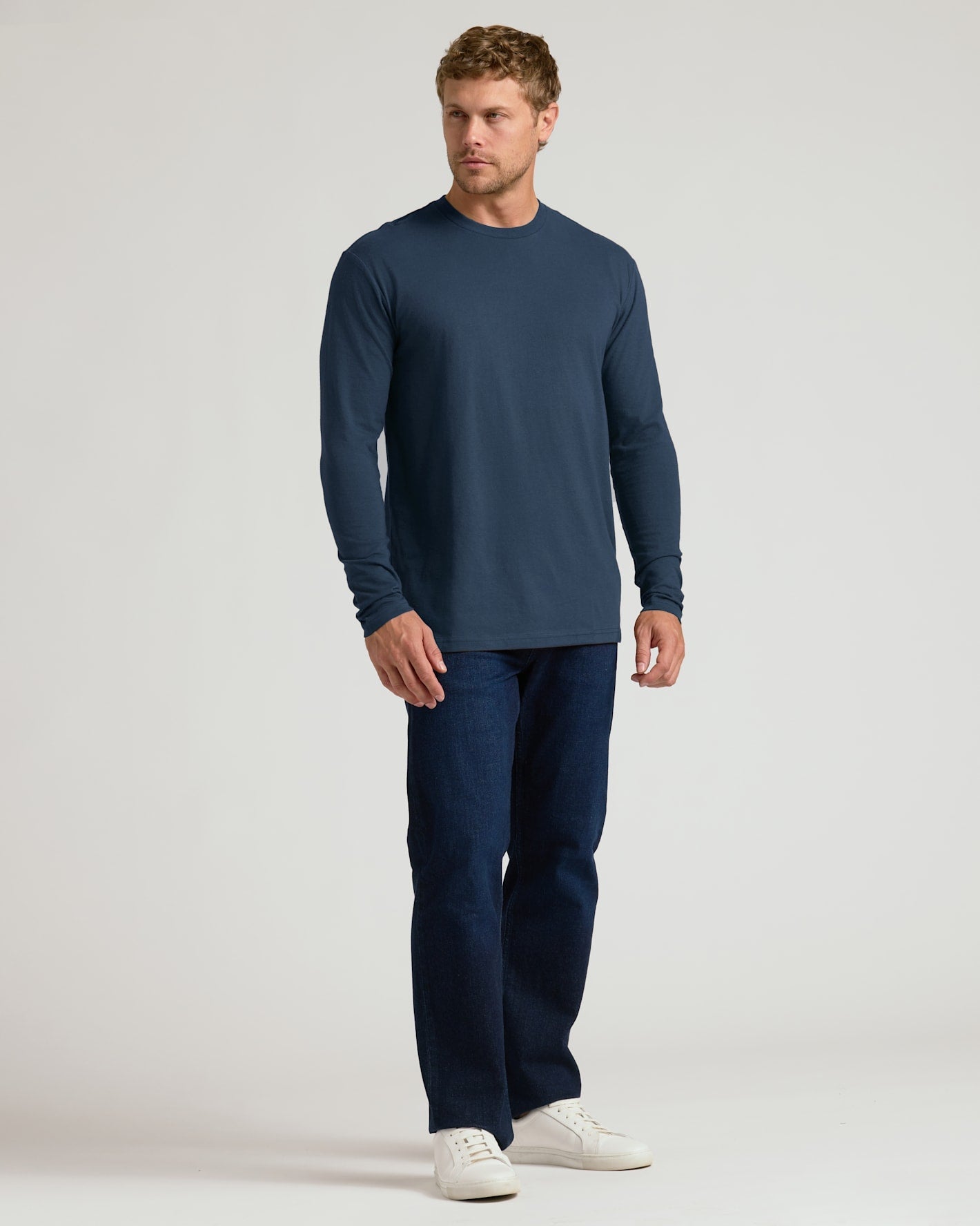 Classic Long Sleeve Crew Neck 10-Pack