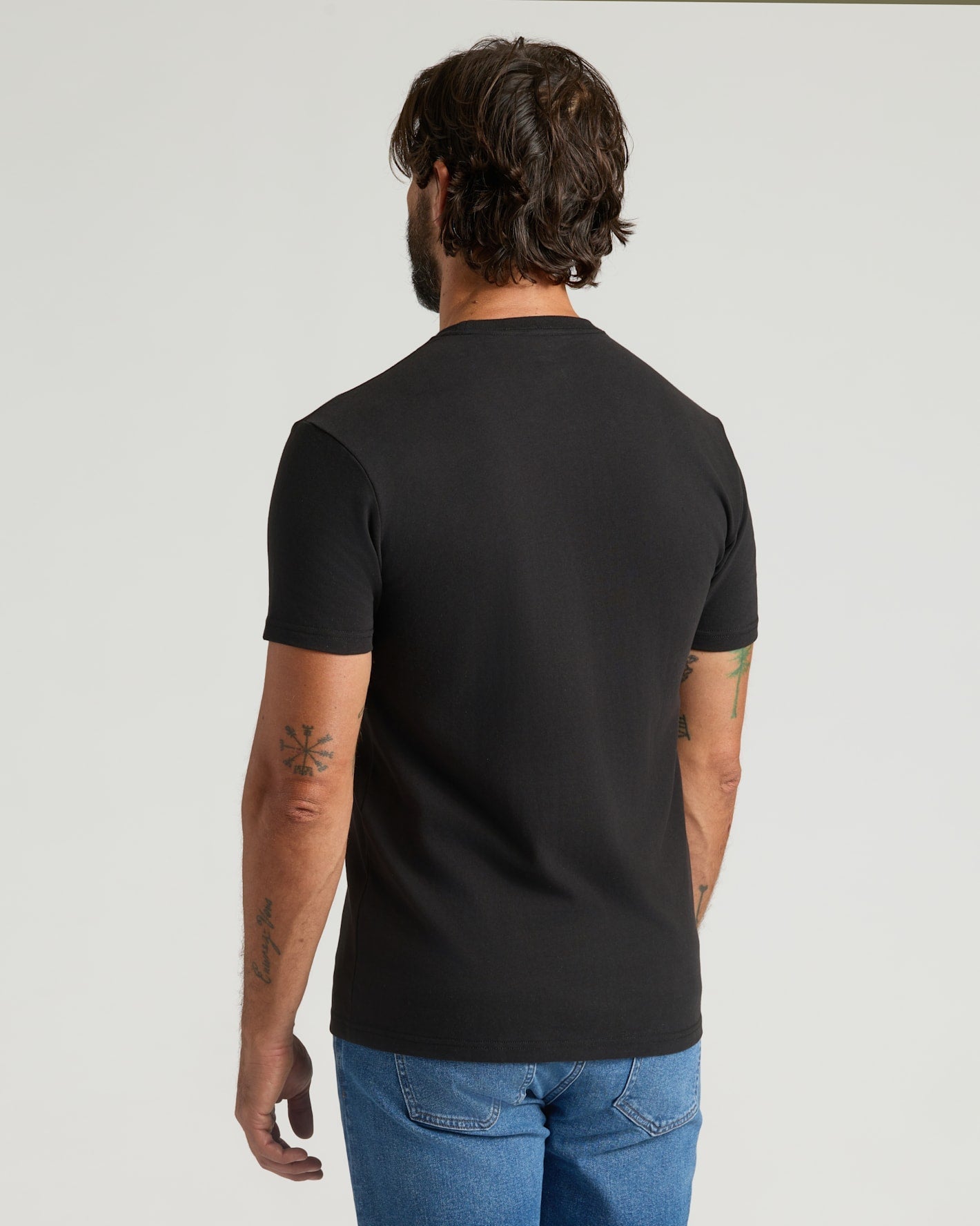 All Black Heavyweight Pocket Crew 10-Pack