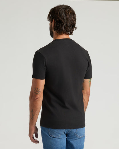 All Black Heavyweight Pocket Crew 10-Pack