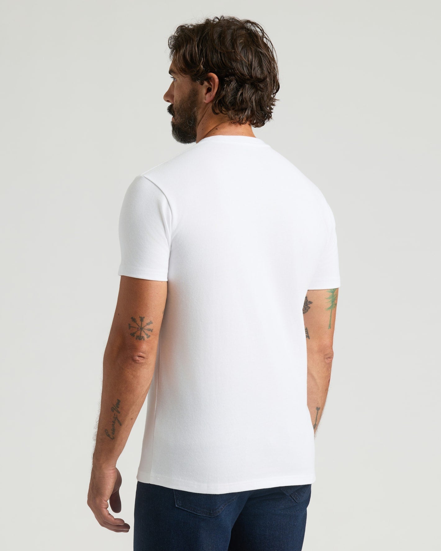 All White Heavyweight Pocket Crew 10-Pack