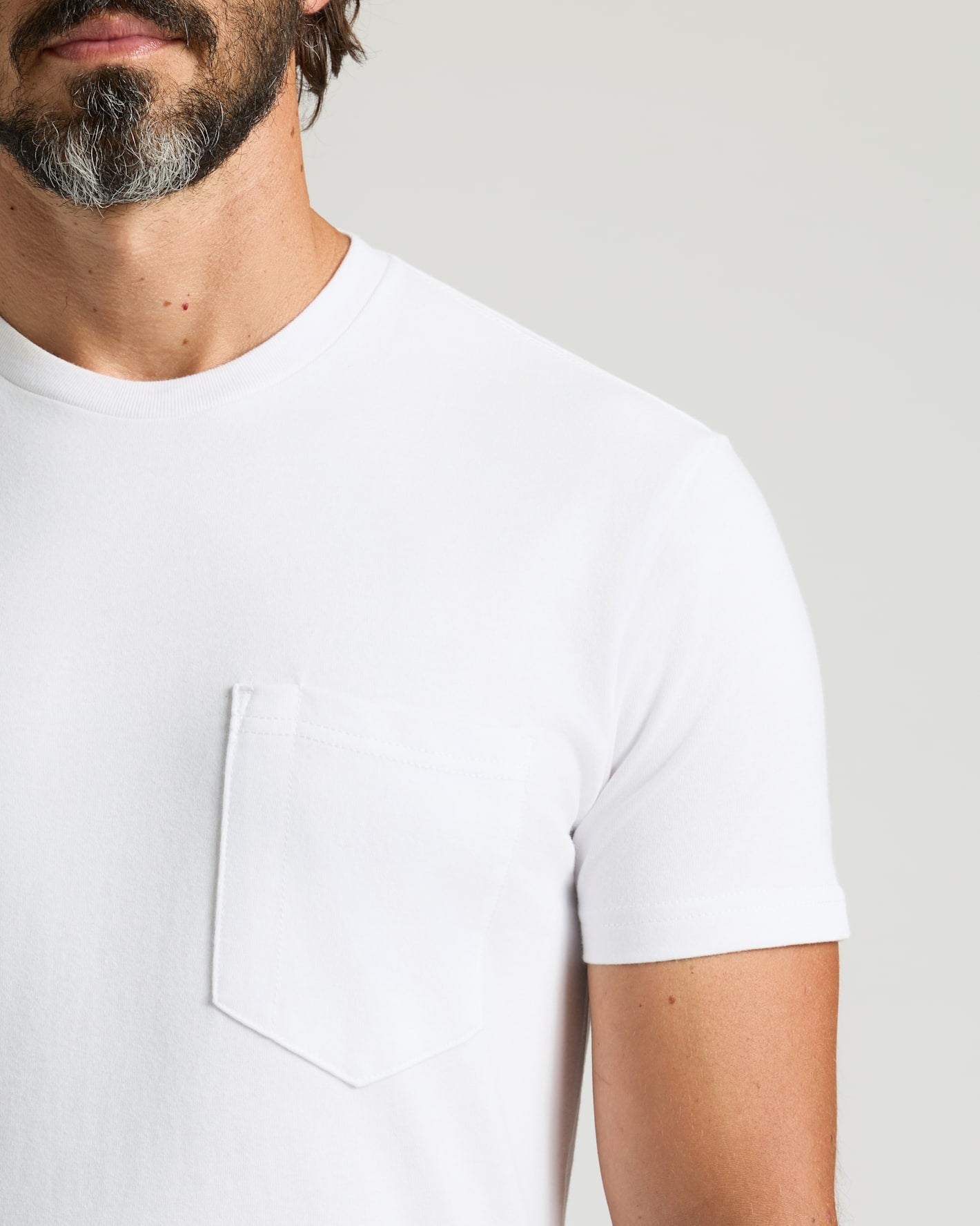 All White Heavyweight Pocket Crew 3-Pack