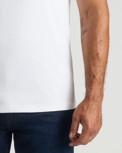 All White Heavyweight Pocket Crew 3-Pack