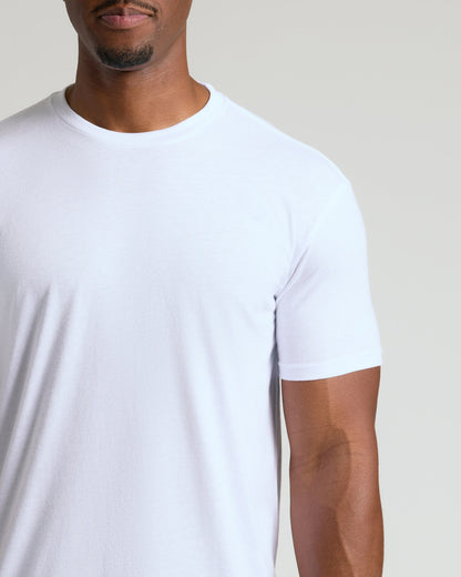 Classic Tall Straight Hem Crew Neck T-Shirt 2-Pack