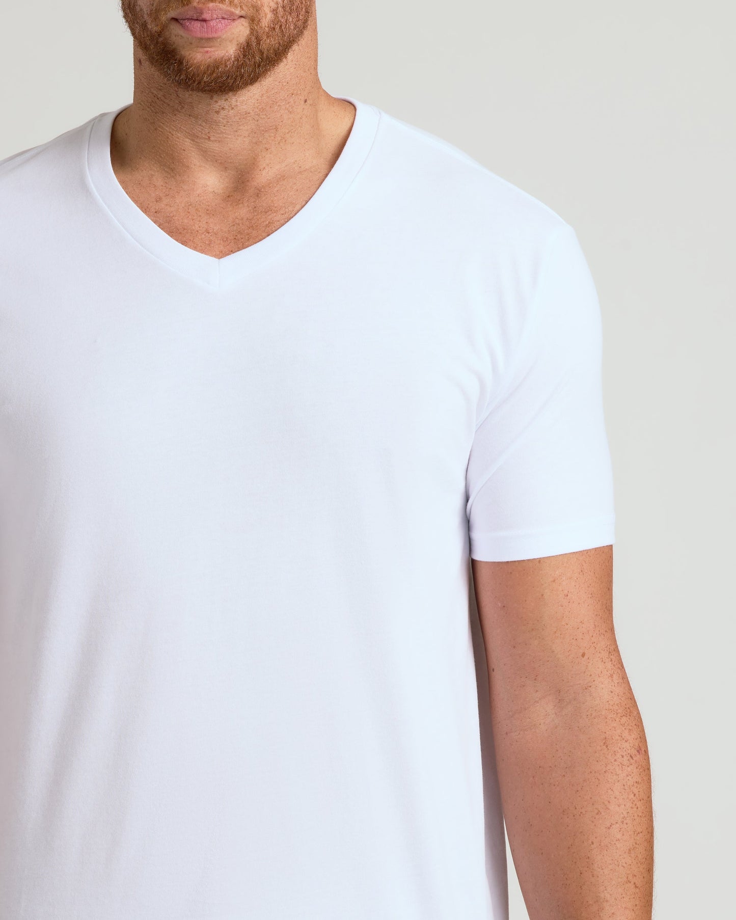 Black & White Short Sleeve Tall Classic V-Neck 2-Pack
