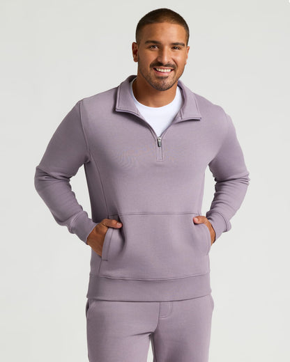 Thistle Half Zip Fleece Sweatshirt