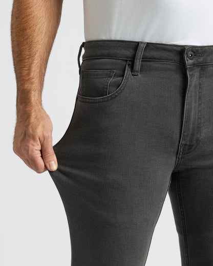 Black & Gray Wash Slim Comfort Stretch Jeans 2-Pack