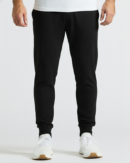 Black & Dark Heather Navy Active Jogger 2-Pack