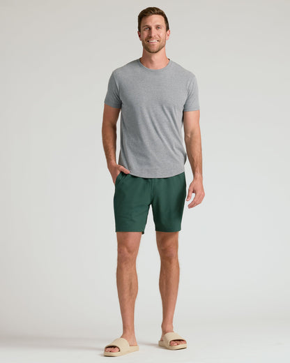 7 Marine Spruce Seersucker Swim Trunks