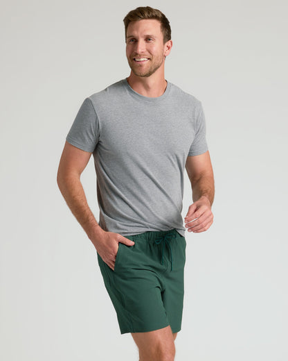 7 Marine Spruce Seersucker Swim Trunks