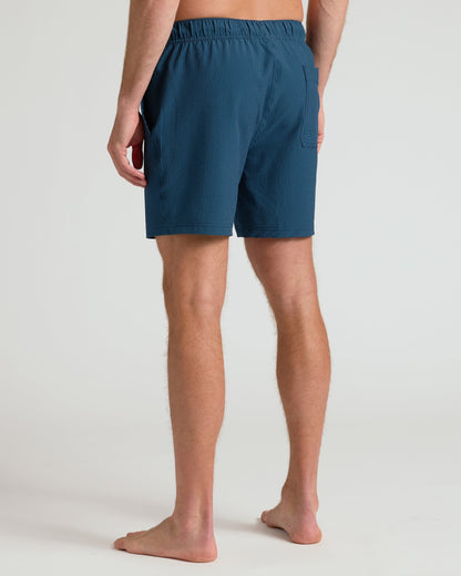 7 Underwater Seersucker Swim Trunks