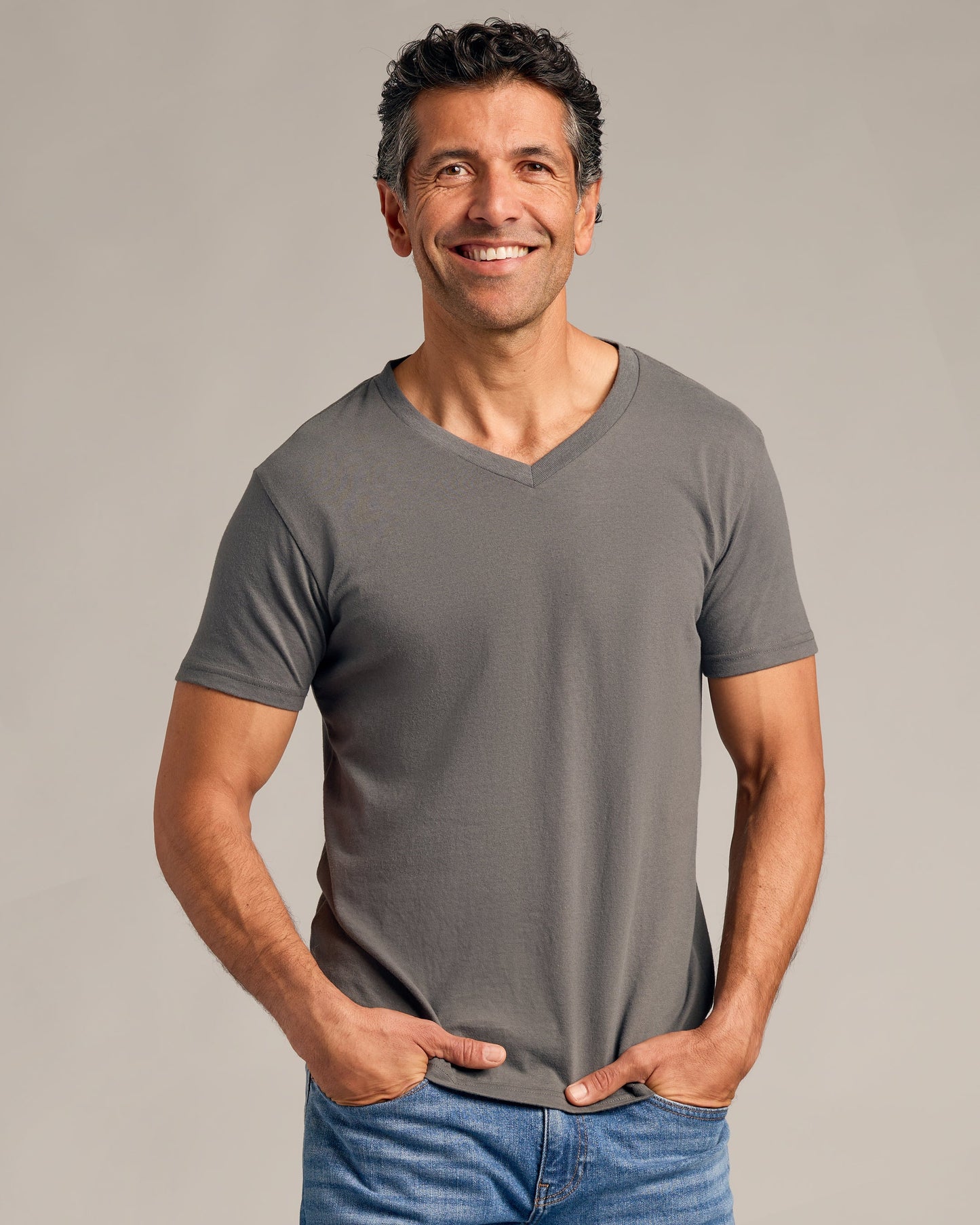 Carbon Green Classic V-Neck 6-Pack