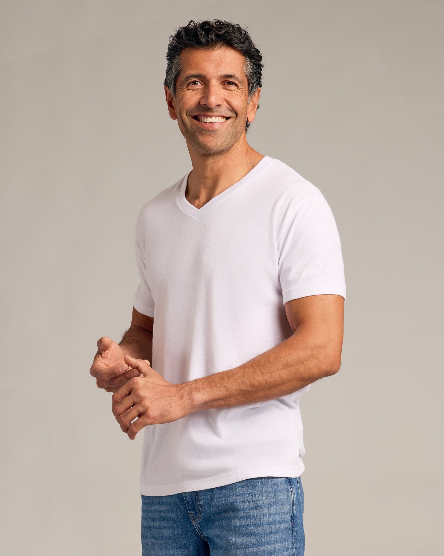 Carbon Green Classic V-Neck 6-Pack