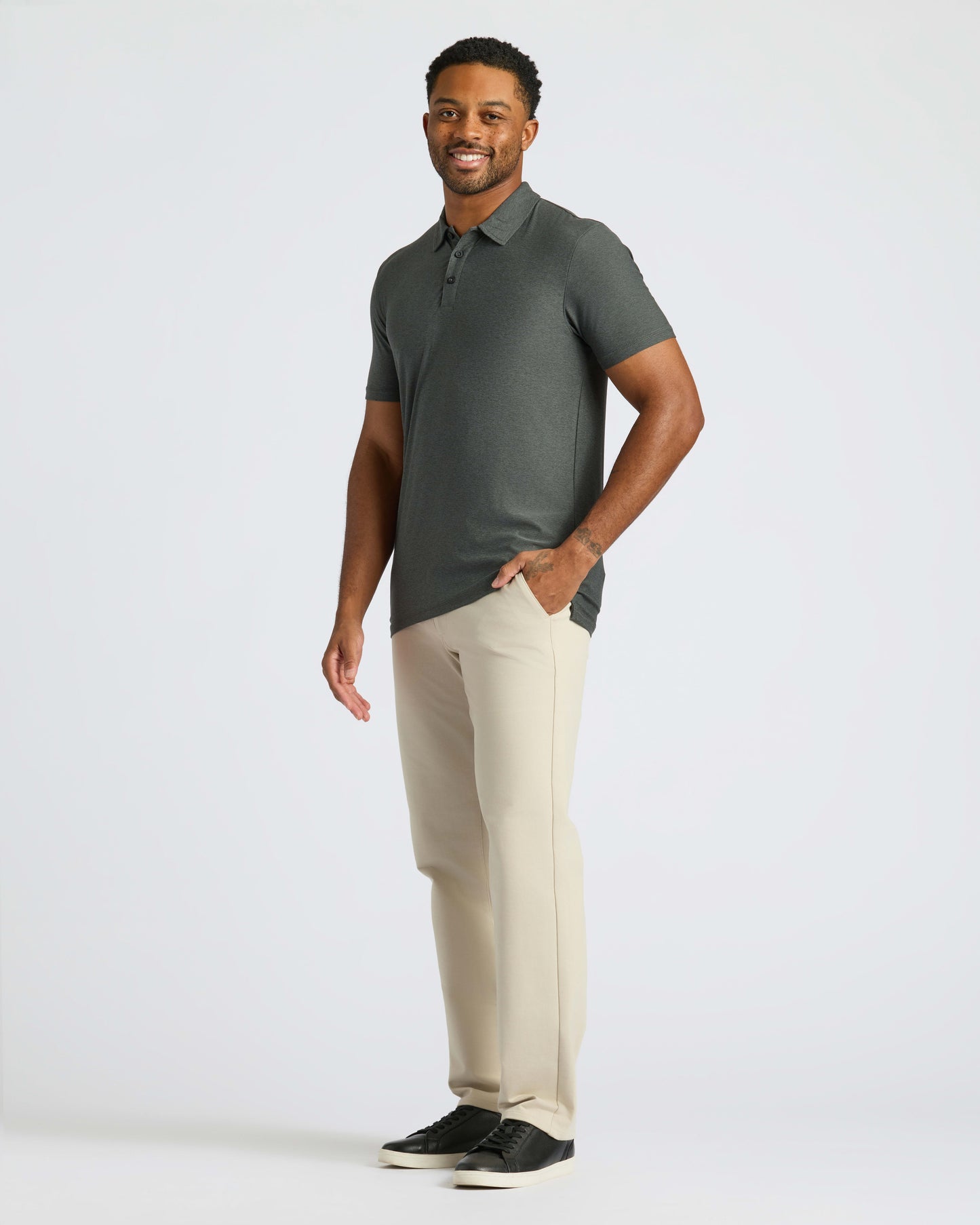 True Classic Men’s Classic Short Sleeve Polo Shirt – Premium Comfort Fit for Everyday Wear, Workwear, or Blue Collar Men Gifts