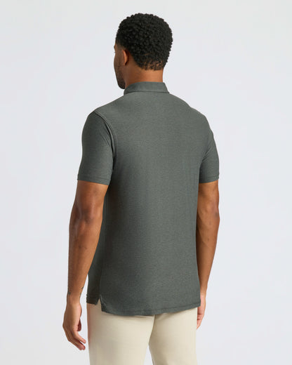 True Classic Men’s Classic Short Sleeve Polo Shirt – Premium Comfort Fit for Everyday Wear, Workwear, or Blue Collar Men Gifts
