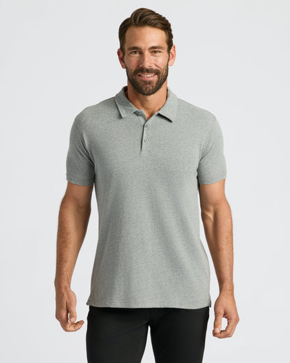 True Classic Men’s Classic Short Sleeve Polo Shirt – Premium Comfort Fit for Everyday Wear, Workwear, or Blue Collar Men Gifts