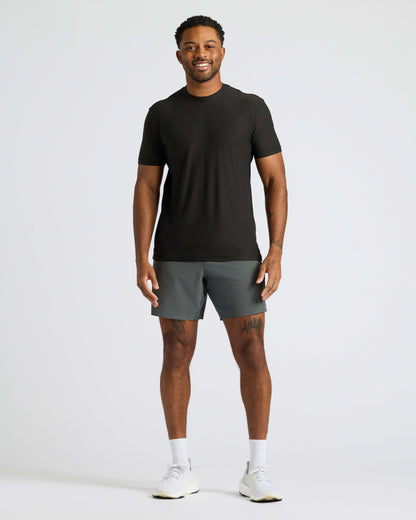 All Black Active Crew 10-Pack