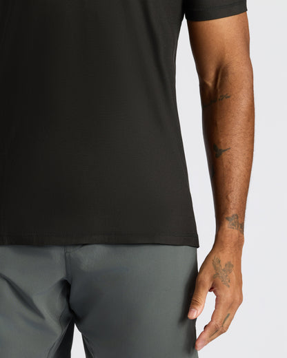 All Black Active Crew 2-Pack