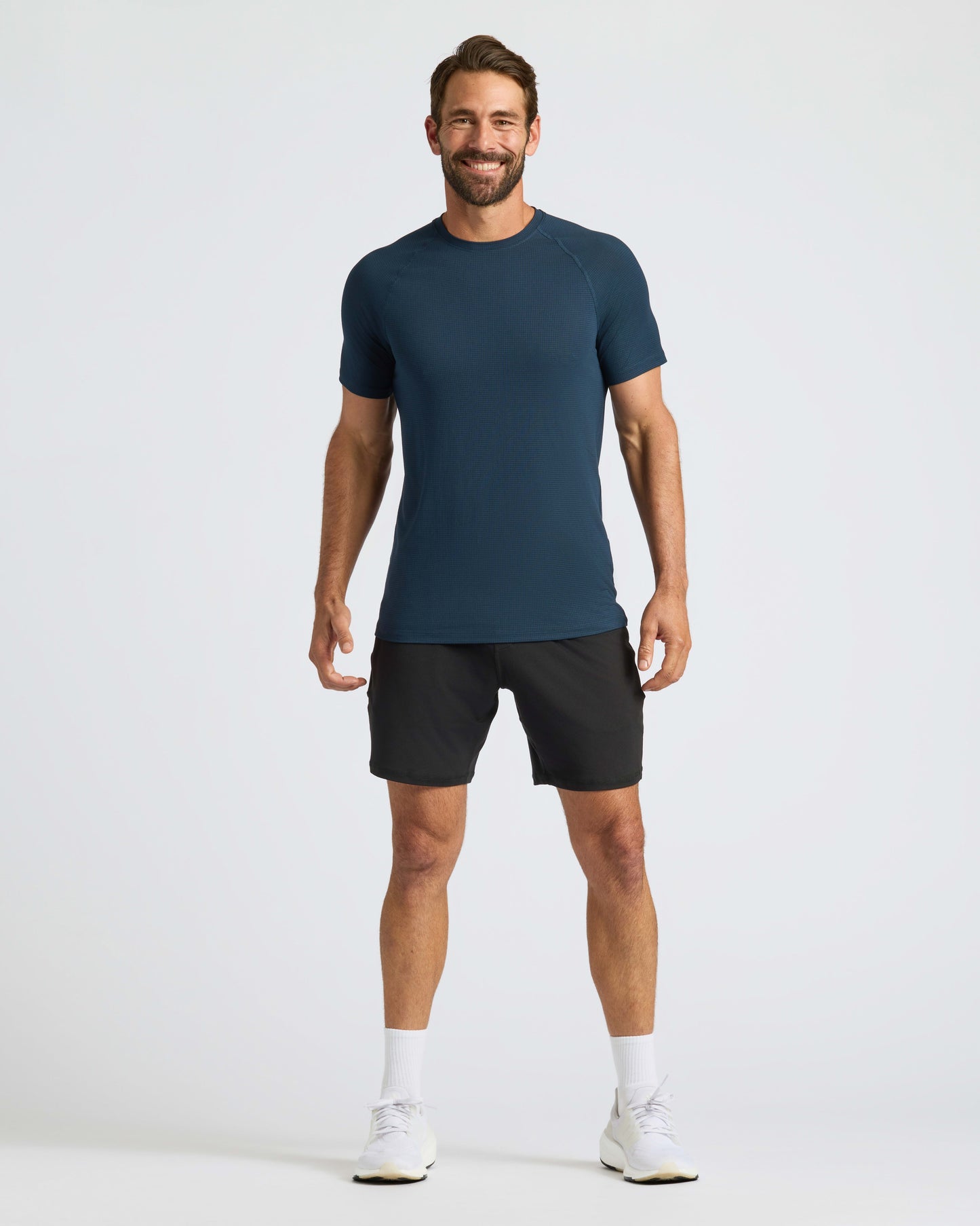 Navy Active Mesh Crew 3-Pack