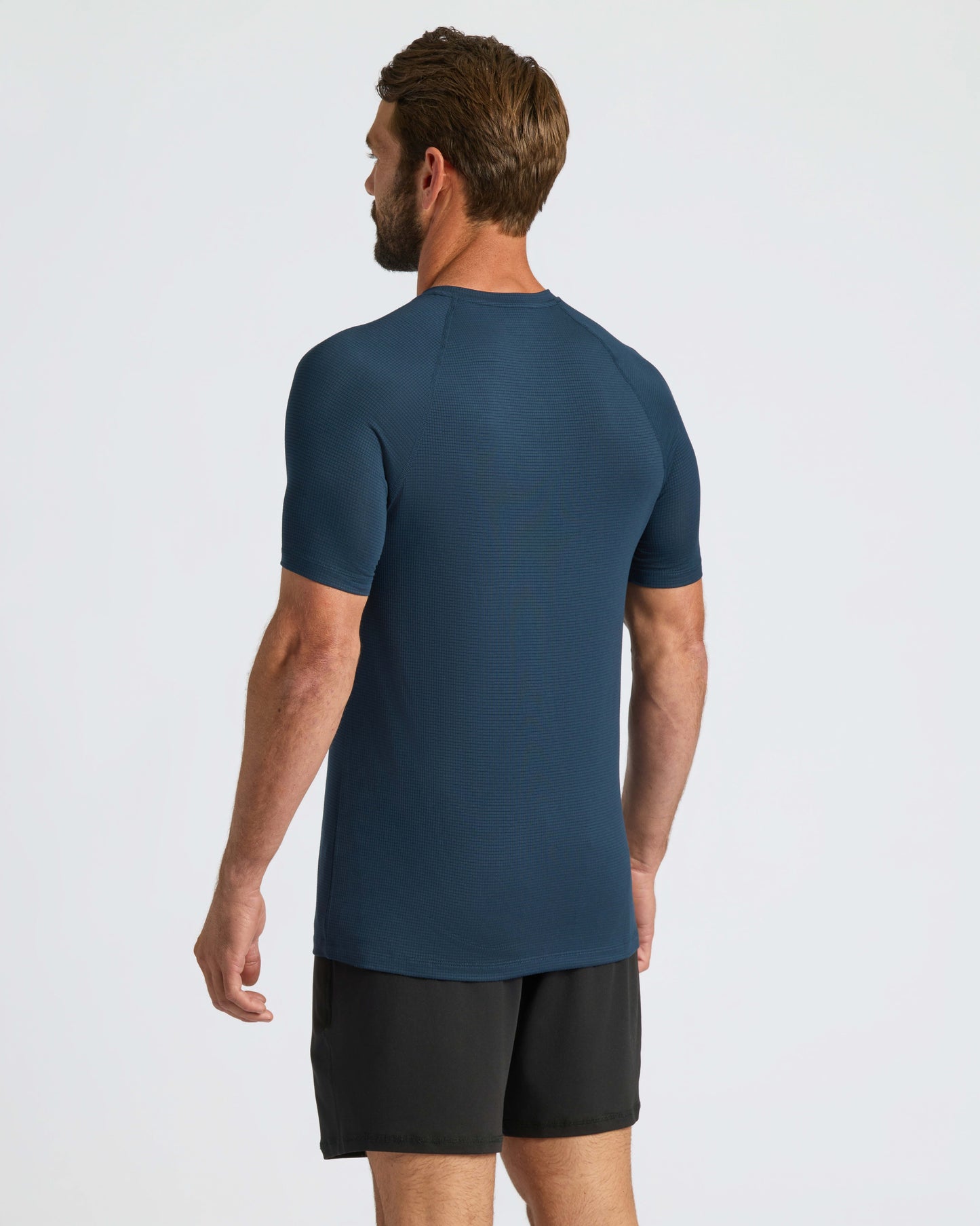 Navy Active Mesh Crew 6-Pack