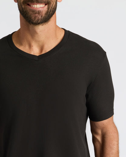 All Black V-Neck 2-Pack
