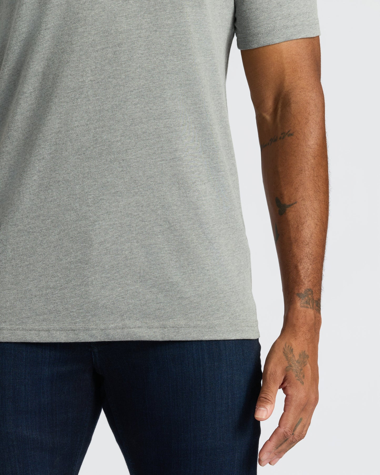 True Classic Men’s V-Neck T Shirt – Soft Cotton Blend Fit, Tailored Short Sleeve Tee for Everyday, Streetwear, or Layered Looks