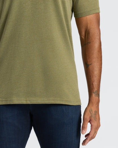 True Classic Men’s V-Neck T Shirt – Soft Cotton Blend Fit, Tailored Short Sleeve Tee for Everyday, Streetwear, or Layered Looks