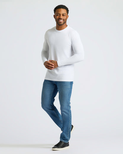 Classic Long Sleeve Crew Neck 10-Pack