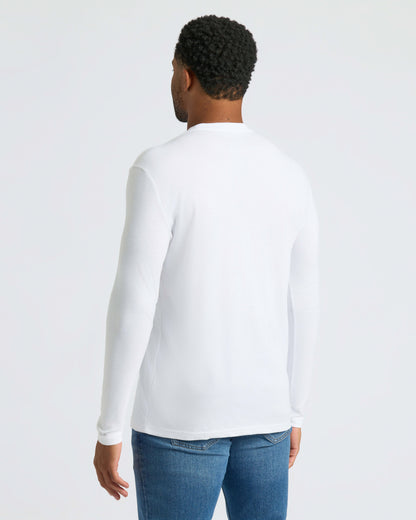 Core Long Sleeve Crew Neck T-Shirt 3-Pack